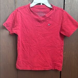 Tommy Hilfiger Red Short Sleeve Tee